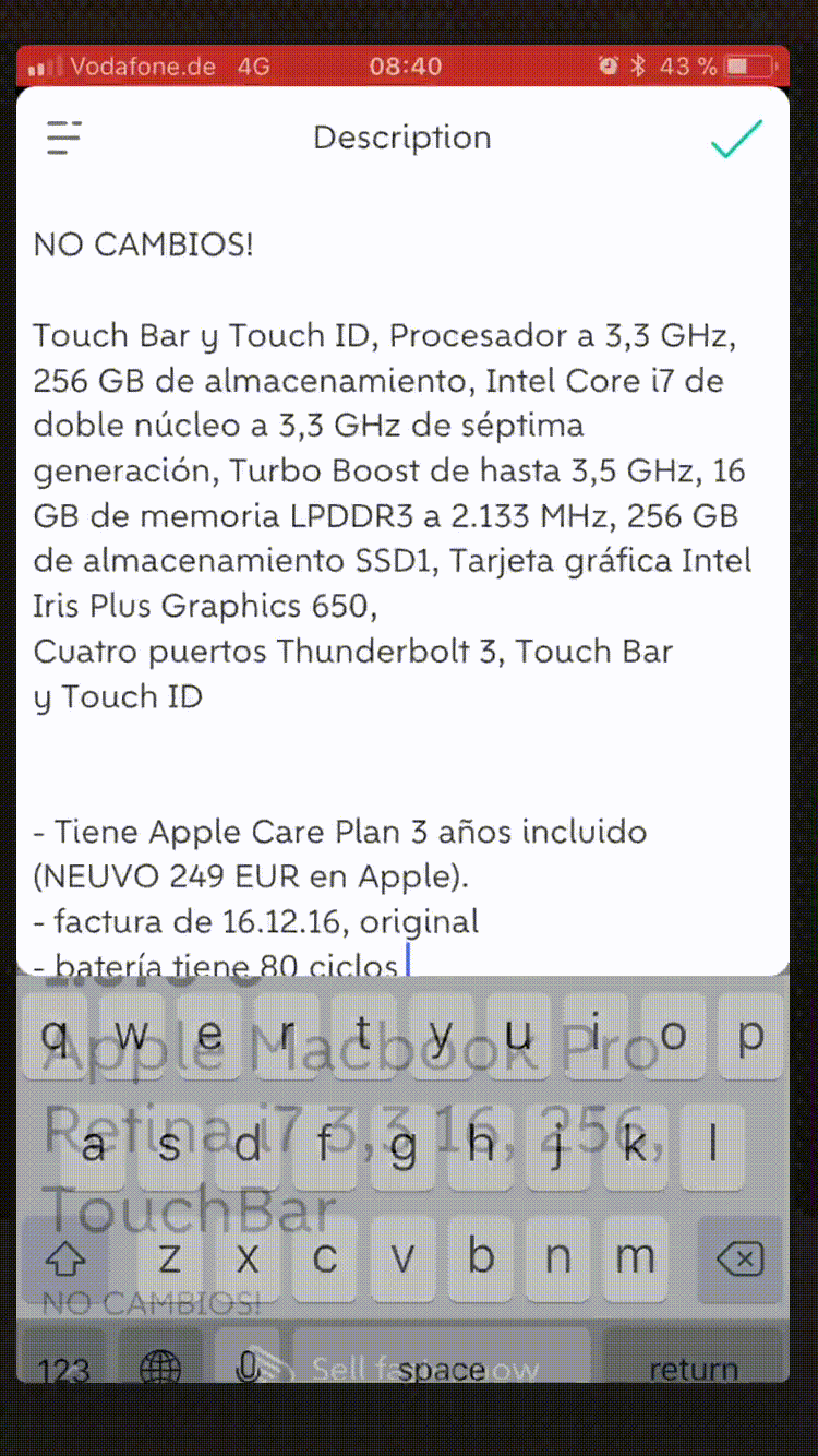 Edit the description, not so much fun