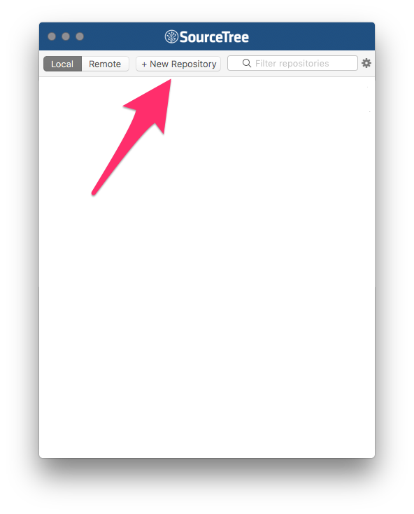 Click New Repository