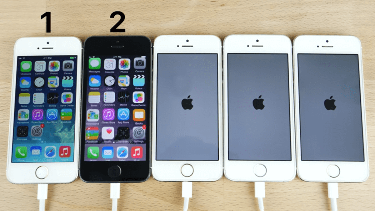 Speed test of iOS 12 on various versions of Apple’s iPhone (Source: youtube.com)