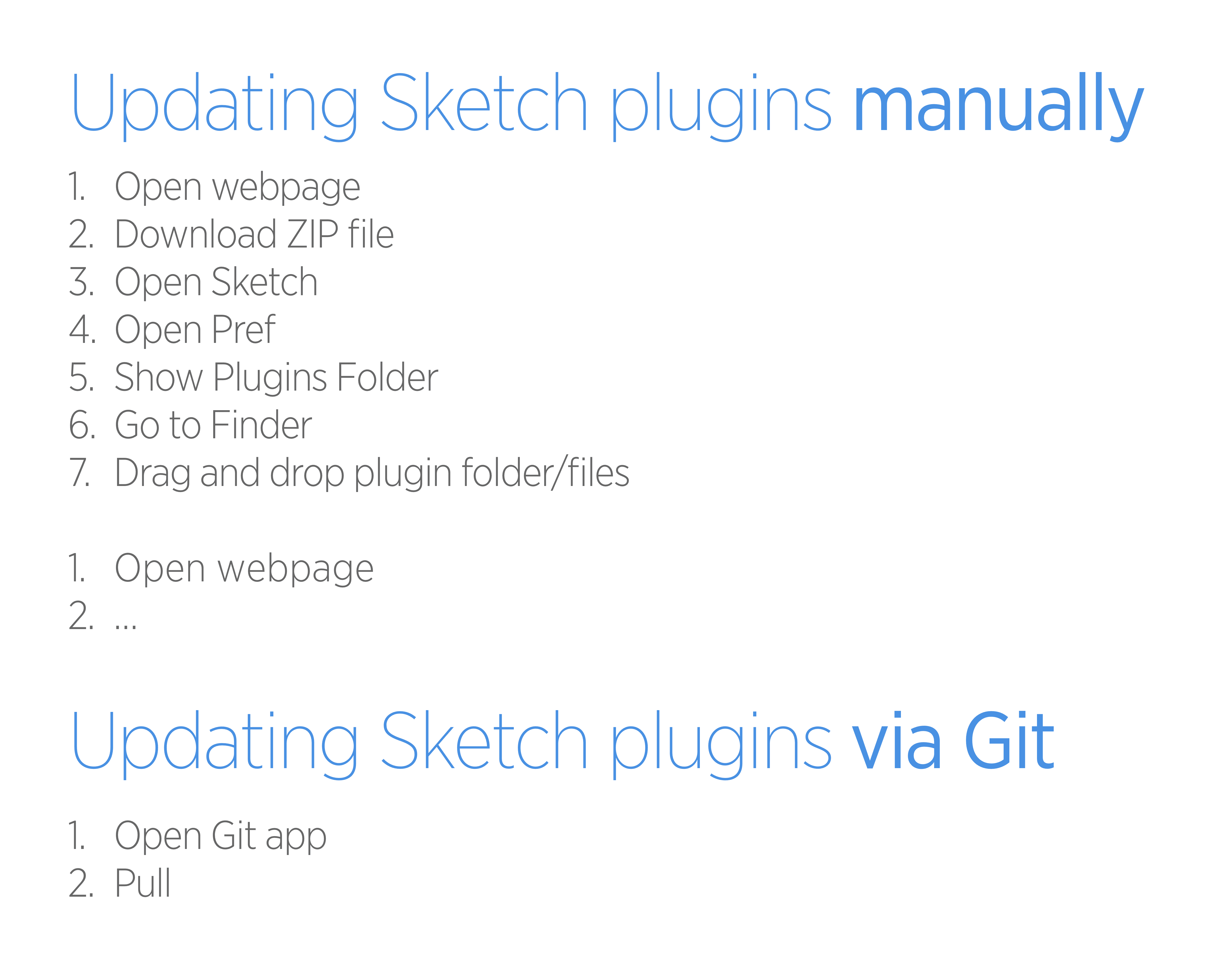 Updating plugins by hand takes ages
