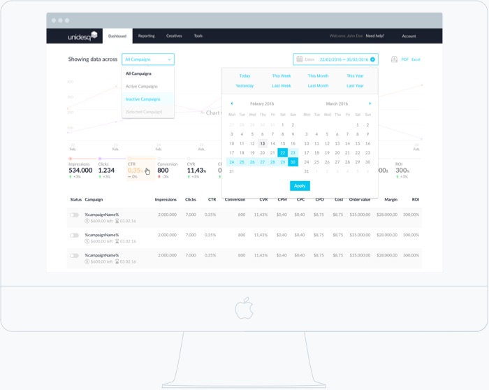 unidesq.com, interaction design and visual design, user research